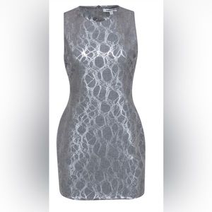 Elizabeth & James metallic detail sheath dress